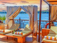 Sun Lounges on the deck of the Sonesta Dahabeya Amirat Cruise.