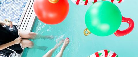 Pool Winter Wonderland at River North